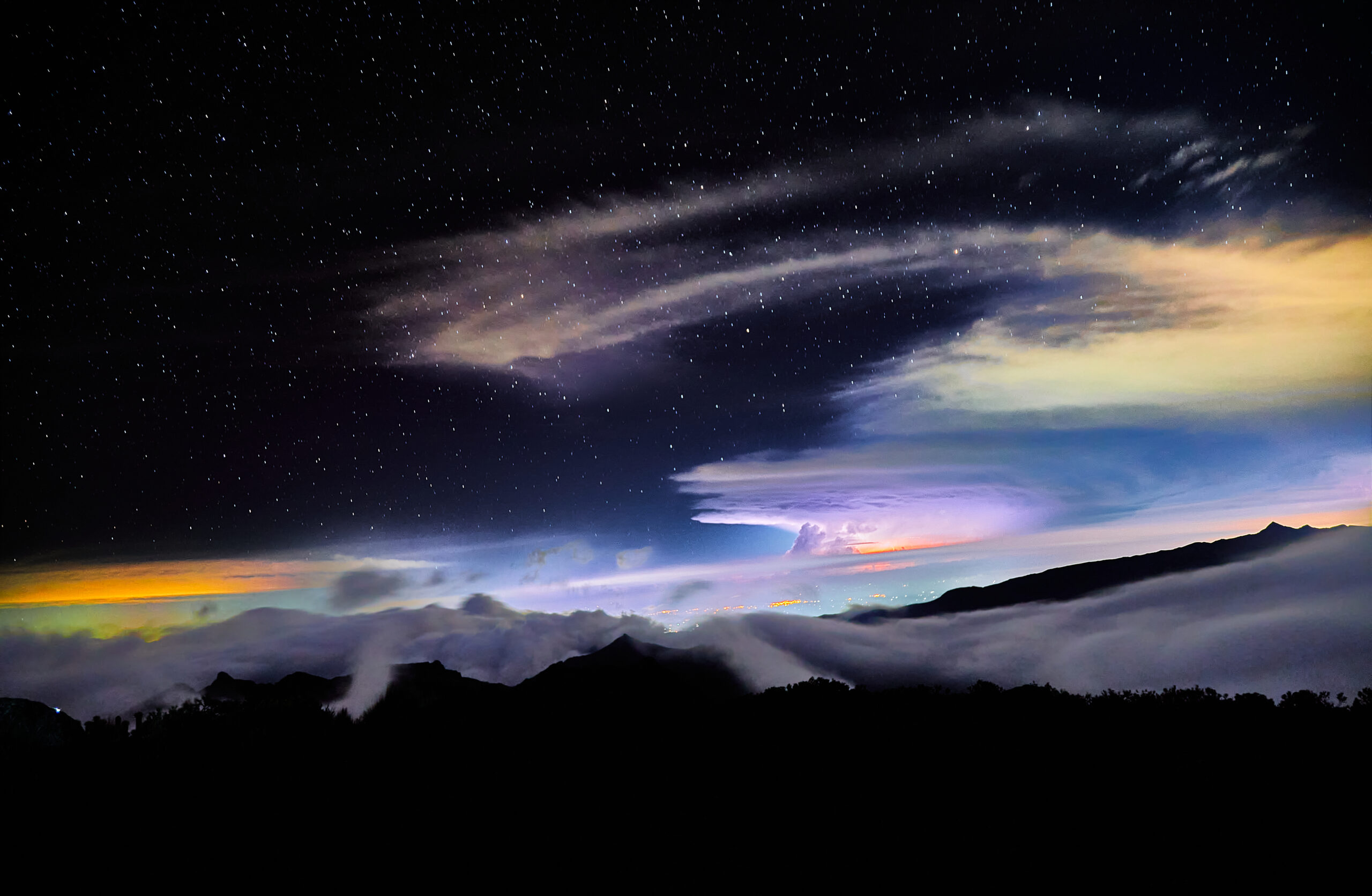 Tormenta Eléctrica desde el Nevado del Tolima, 2024